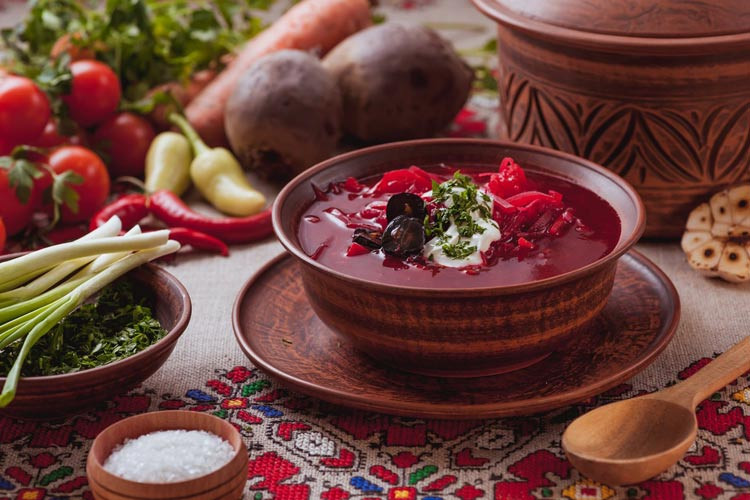 خوشمزه ترین غذاهای روسی