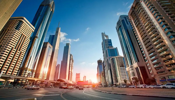 خیابان شیخ زاید دبی