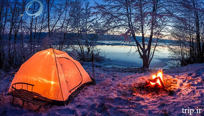 کمپینگ در پاییز و زمستان و نکات مهم در برنامه ریزی